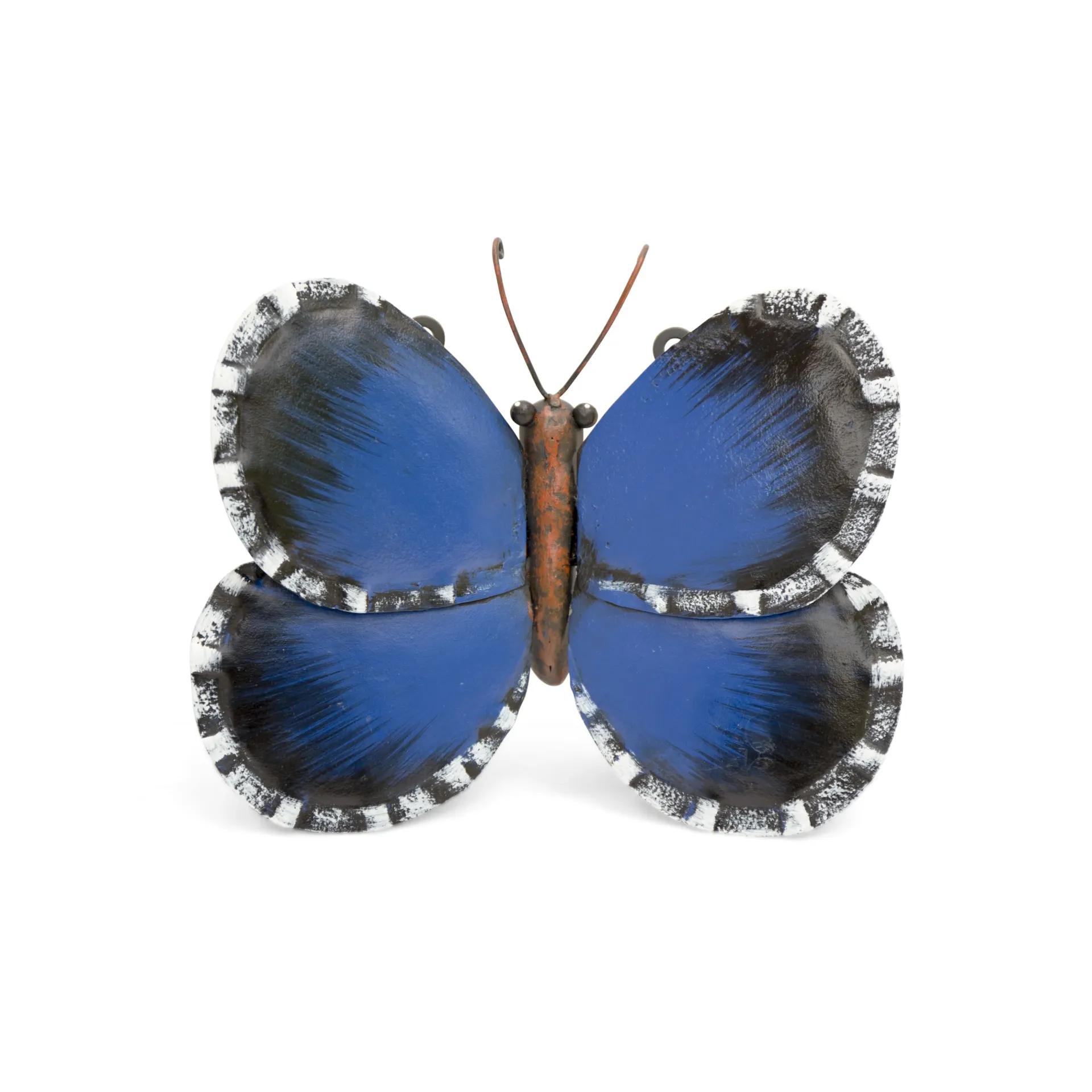 Decorative butterflies wall and table in metal – colourful and weatherproof (20x15h5cm)