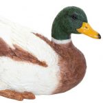 decorative polyresin duck
